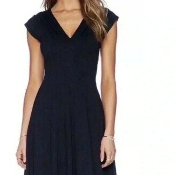 Bailey44 Biofeedback Contoured Fit & Flare Dress Black Small - Picture 1 of 7